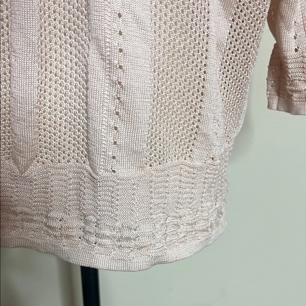 🦩🎟️🩰Women's Pink Knit Sweater - Picture 11 of 13